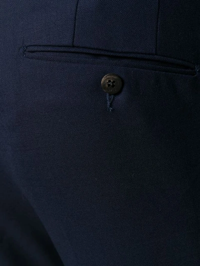 Shop Boglioli Tailored Suit Jacket And Trousers In 0786 Blue
