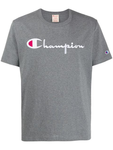 champion t shirt embroidered logo