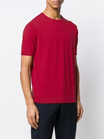 Shop Roberto Collina Knitted T In Red