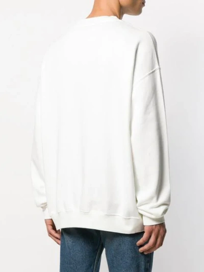 Shop Heron Preston Bird-print Sweatshirt In White