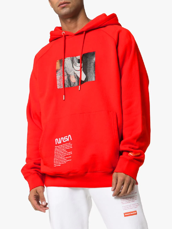 red nasa sweatshirt