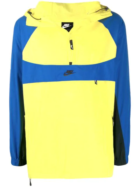 Nike Half Zip Jumper In Yellow Modesens