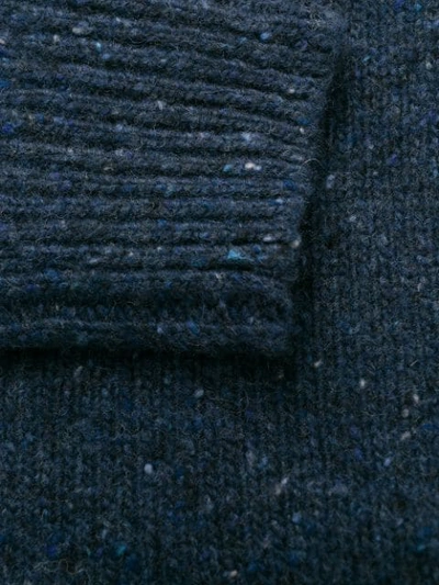 Shop Alex Mill Fleck Knit Jumper In Blue