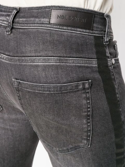 Shop Neil Barrett Skinny Jeans In Grey