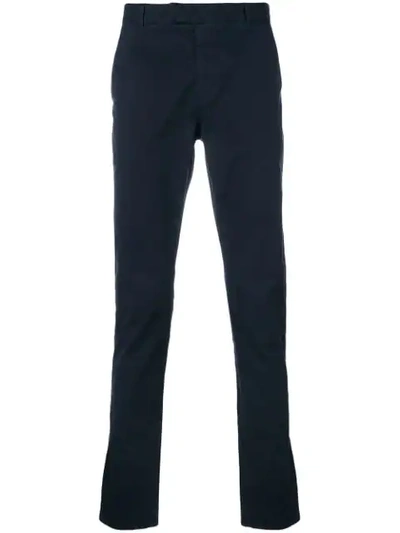 Shop J Brand Brooks Skinny Trousers In Blue