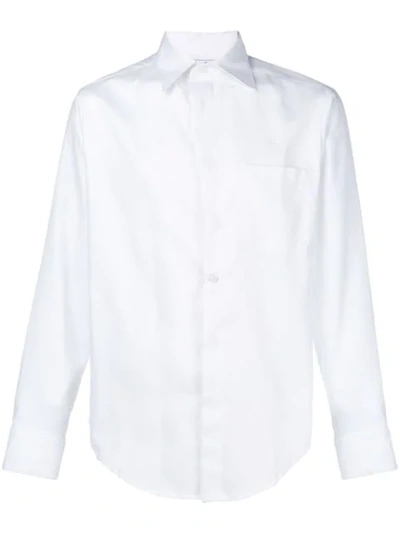 Shop House Of The Very Islands Plain Shirt  In White