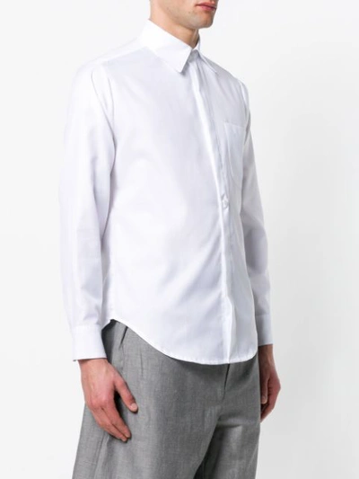 Shop House Of The Very Islands Plain Shirt  In White