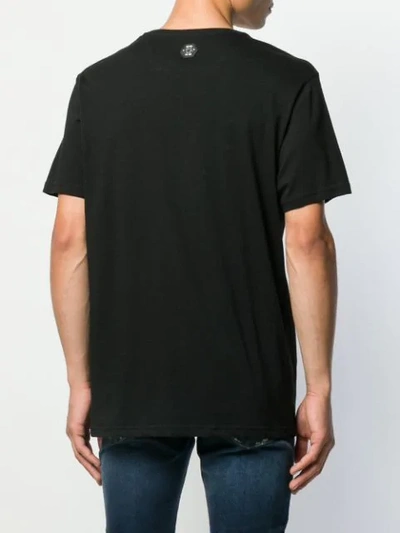 Shop Philipp Plein Crew Neck T-shirt In Black