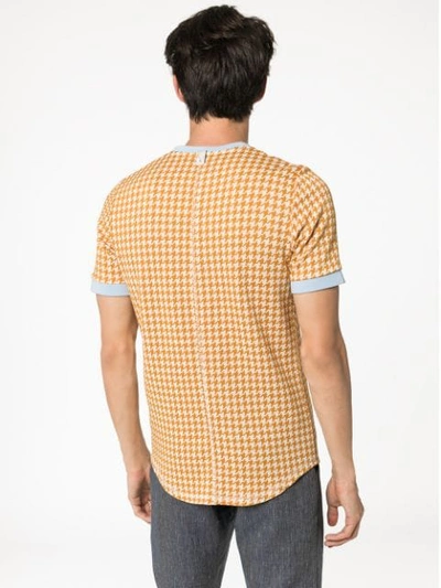 Shop Prevu Giovinco Houndstooth T-shirt In Neutrals