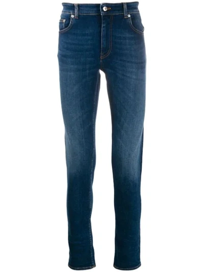 Shop Love Moschino Slim-fit Jeans In Blue