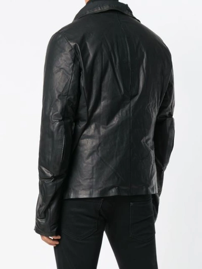 Shop Isaac Sellam Experience Ehonteva Zipped Jacket In Black
