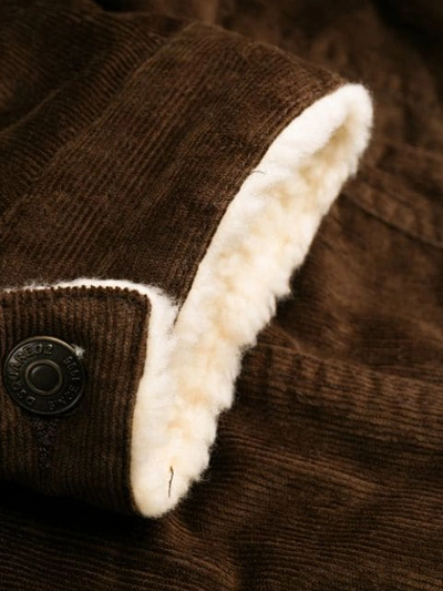 DSQUARED2 SHEARLING JACKET - 棕色