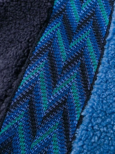 Shop Missoni Chevron Band Jacket In S709s Blue