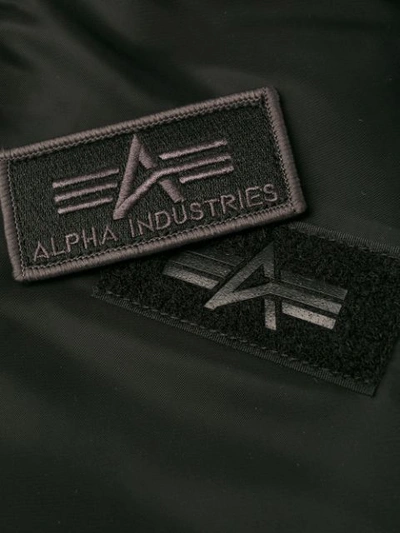 Shop Alpha Industries Ma1 D-tec Jacket In Black