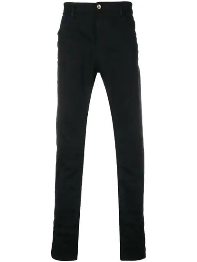 Shop Poème Bohèmien Poème Bohémien Slim Fit Jeans - Black