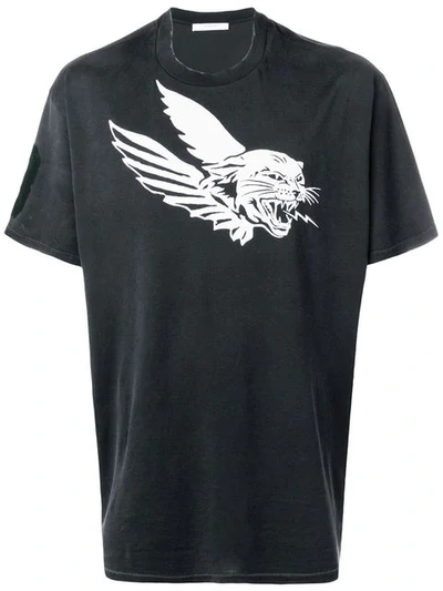 Shop Givenchy 'flying Tiger' T-shirt In Black