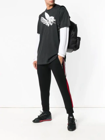 Shop Givenchy 'flying Tiger' T-shirt In Black