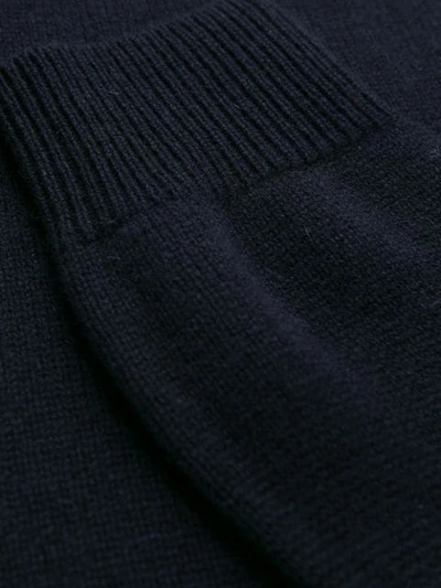 Shop Corneliani Fine Knit Jumper In Blue
