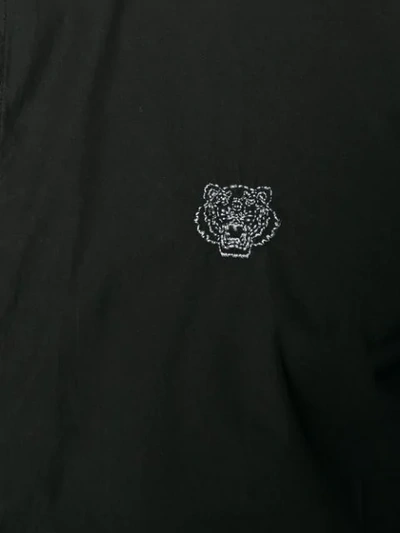 Shop Kenzo Logo Long In Black