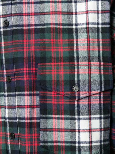 Shop Juunj Plaid Shirt In Red