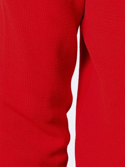 Shop Comme Des Garçons Shirt Crew Neck Jumper In Red