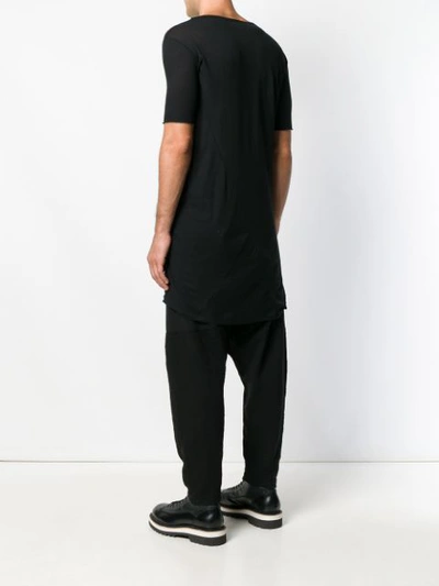 fitted long T-shirt