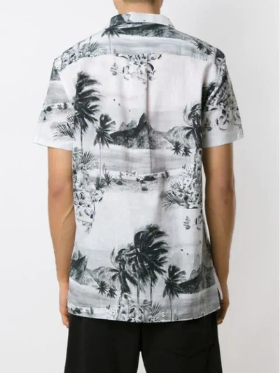 OSKLEN PRINTED SHORT SLEEVES SHIRT 