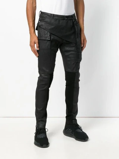 Shop Rick Owens Drkshdw Skinny Trousers In Black