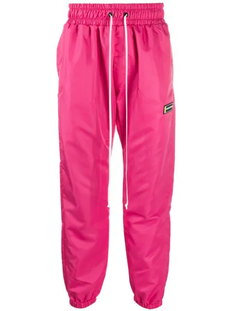 hot pink track pants