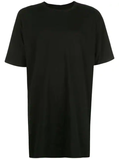 Shop Boris Bidjan Saberi Long T-shirt In Black
