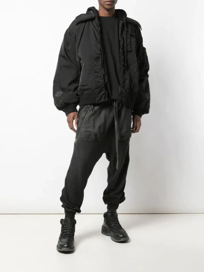 BORIS BIDJAN SABERI LONG T-SHIRT - 黑色