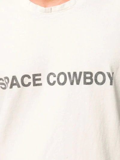 Shop Rhude Space Cowboy T In Neutrals