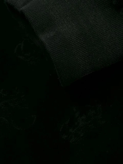 Shop Dolce & Gabbana Embroidered Logo Jacket In Black