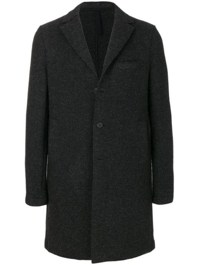 Shop Harris Wharf London Slim-fit Tailored Coat - Grey