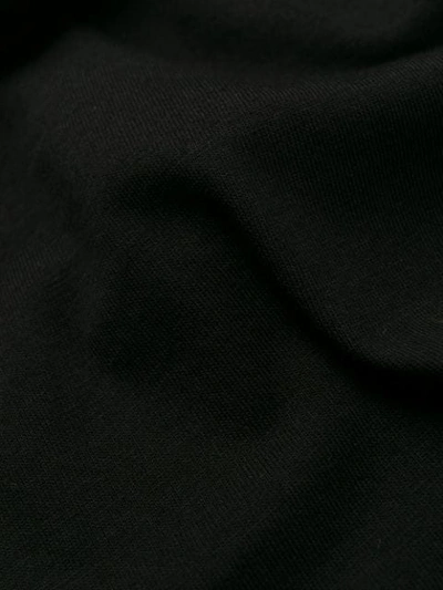 EMPORIO ARMANI LOGO PRINT CREW NECK T-SHIRT - 黑色