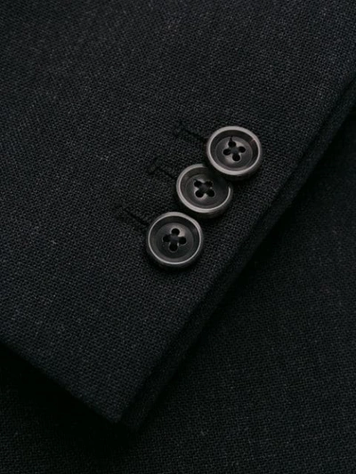 Shop Cobra Sc Peaked Lapel Suit Jacket In Grey