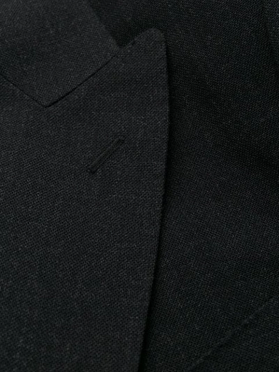 Shop Cobra Sc Peaked Lapel Suit Jacket In Grey