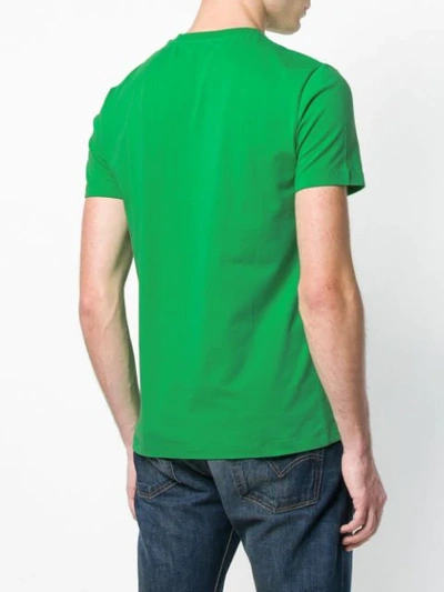 Shop Dirk Bikkembergs Logo Print T-shirt - Green
