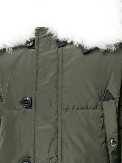 Shop Dsquared2 Fur In Green
