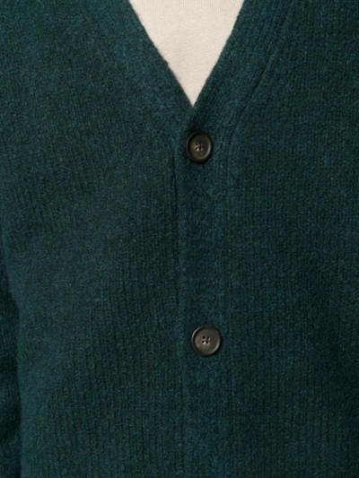 Shop Acne Studios Relaxed Fit Cardigan In Green