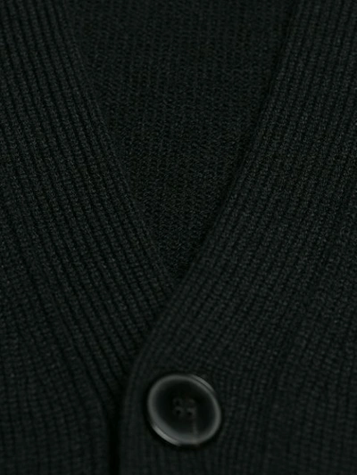 Shop Valentino 'rockstud' Cardigan - Schwarz In Black