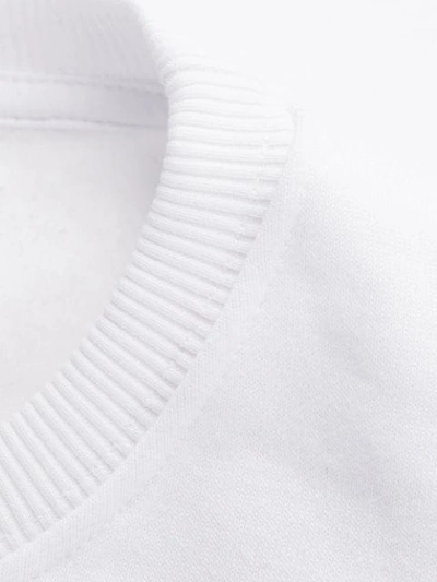 Shop Alpha Industries Nasa Logo Sweatshirt In White