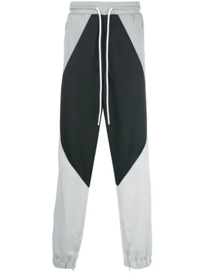 God's Masterful Children Colour Block Track Trousers In Black