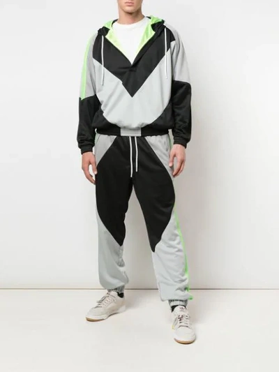 God's Masterful Children Colour Block Track Trousers In Black