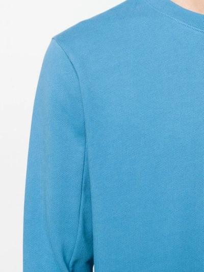 Shop C.p. Company Crew Neck Pullover In Blue