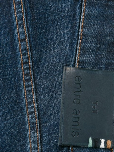 Shop Entre Amis Slim-fit Jeans In Blue