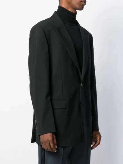 Shop Juunj Single-breasted Blazer In Black