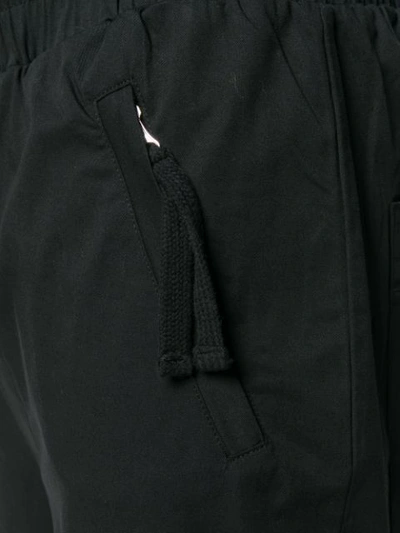 Shop Thom Krom Tapered Track Pants In Black