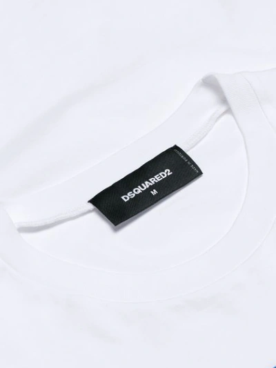 Shop Dsquared2 Printed T In White