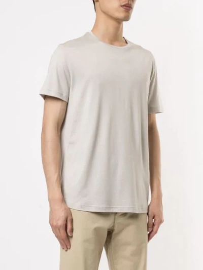 Shop Loro Piana Round Neck T-shirt In White